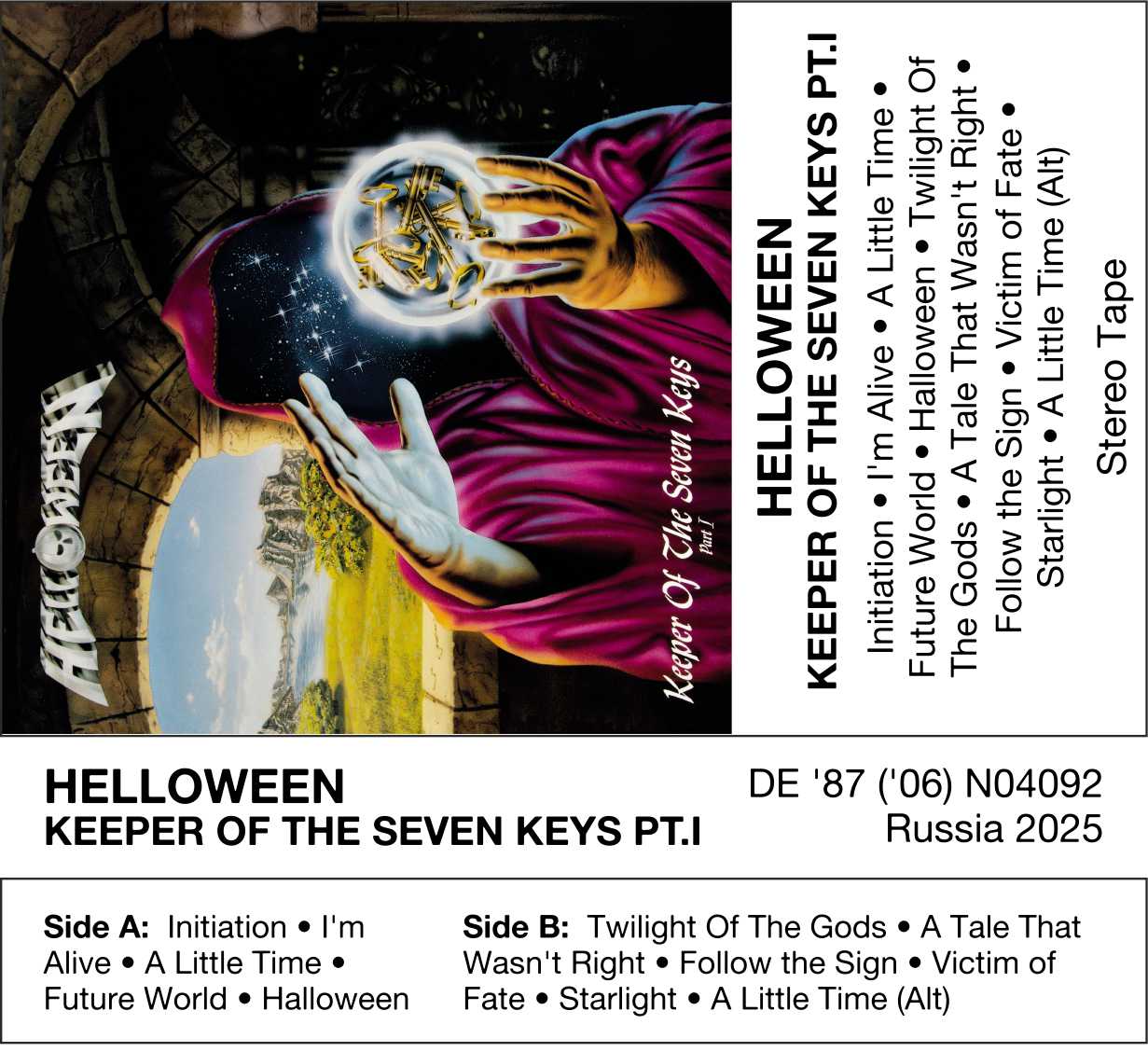 Helloween-Keeper Of The Seven Keys Pt.1